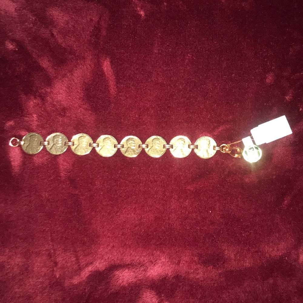 Sunrise Copper Penny Bracelet